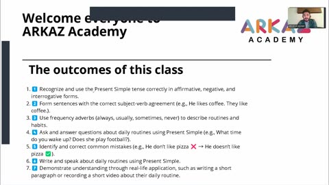 Lesson 7 - Present simple & Daily routine