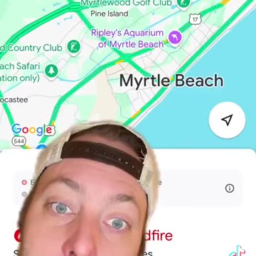 🔥🔥⚠️🔥🔥 Another new area with wild fires - EMERGENCY at MYRTLE BEACH