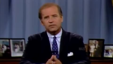 Joe Biden Responds to President George H. W. Bush Drug War Speech in 1989