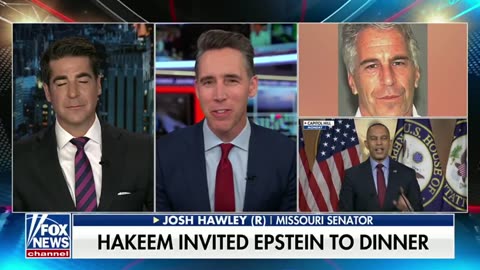 Sen. Josh Hawley: Democrats Will Regret Epstein Files Push as Hakeem Jeffries Ties Emerge