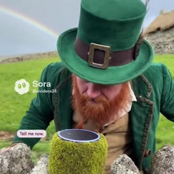Siri, Where's Me Gold? #sirifail #SmartHome #Leprechaun #PotOfGold #SoraAI #AIVideo #ViralVideo #fyp