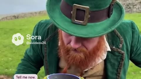 Siri, Where's Me Gold? #sirifail #SmartHome #Leprechaun #PotOfGold #SoraAI #AIVideo #ViralVideo #fyp