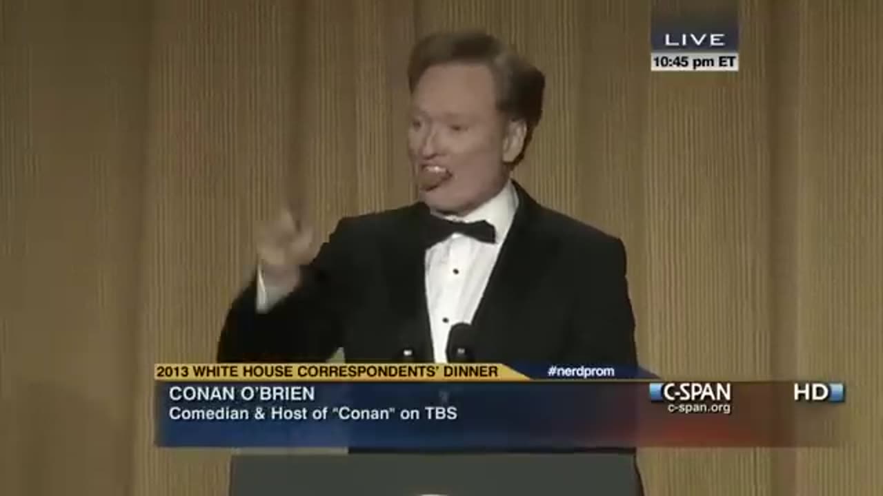 Conan O'Brien: 2013 Whitehouse Correspondents Dinner