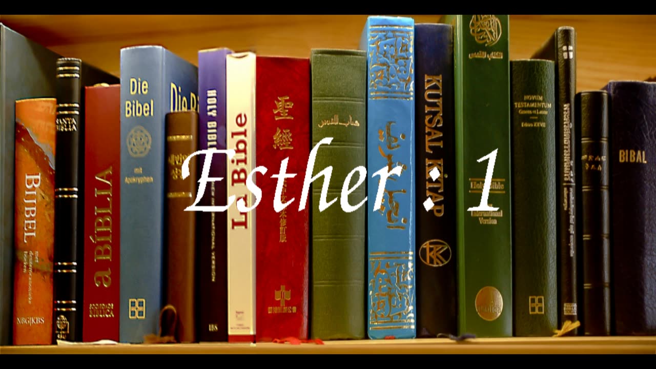 Esther 1: bible study