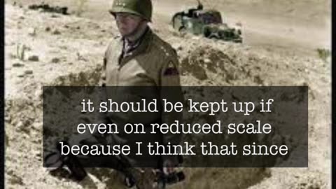 Feb 25, 2024 Gen. Patton quotation of the day: To Col. Harry Whitfield #inthismoment