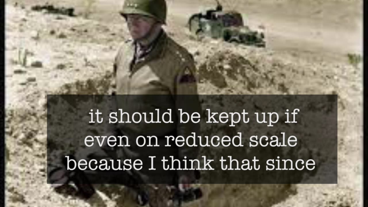 Feb 25, 2024 Gen. Patton quotation of the day: To Col. Harry Whitfield #inthismoment