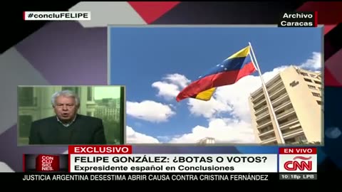 Opositores venezolanos son presos políticos, dice Felipe Go. 2015/03/27