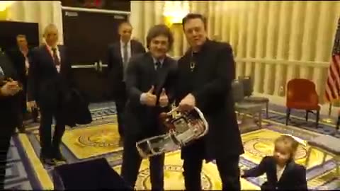 🔥LEGENDARY! President of Argentina Javier Milei just linked up with Elon Musk