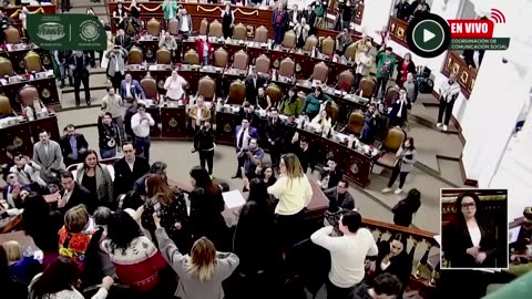 Mexico City lawmakers brawl over transparency institute closure