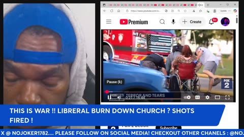 THIS MEANS WAR ! LIBRERAL BURNS DOWN CHURCH !