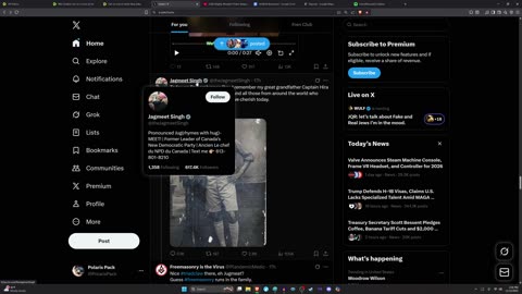 Twitter stuff before work