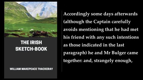 The Irish Sketch-book (1_2) 🥇 By William Makepeace Thackeray. FULL Audiobook