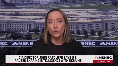 U.S. paused sharing intelligence with Ukraine, says CIA director