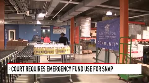Court requires emergency fund use for SNAP