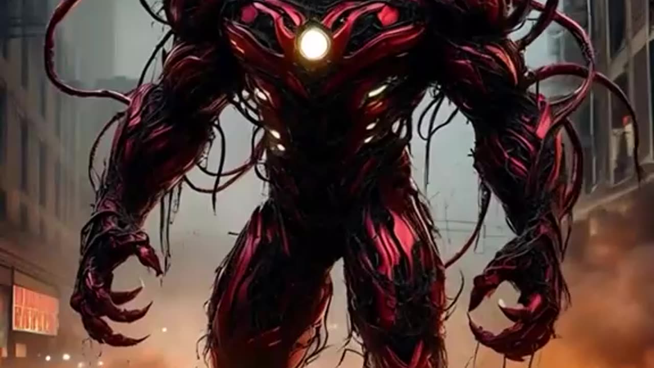 Venom and Iron Man