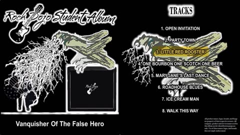 Rock Dojo Student Album #41 " V.F.H.": Little Red Rooster (Willie Dixon Cover) Track 3