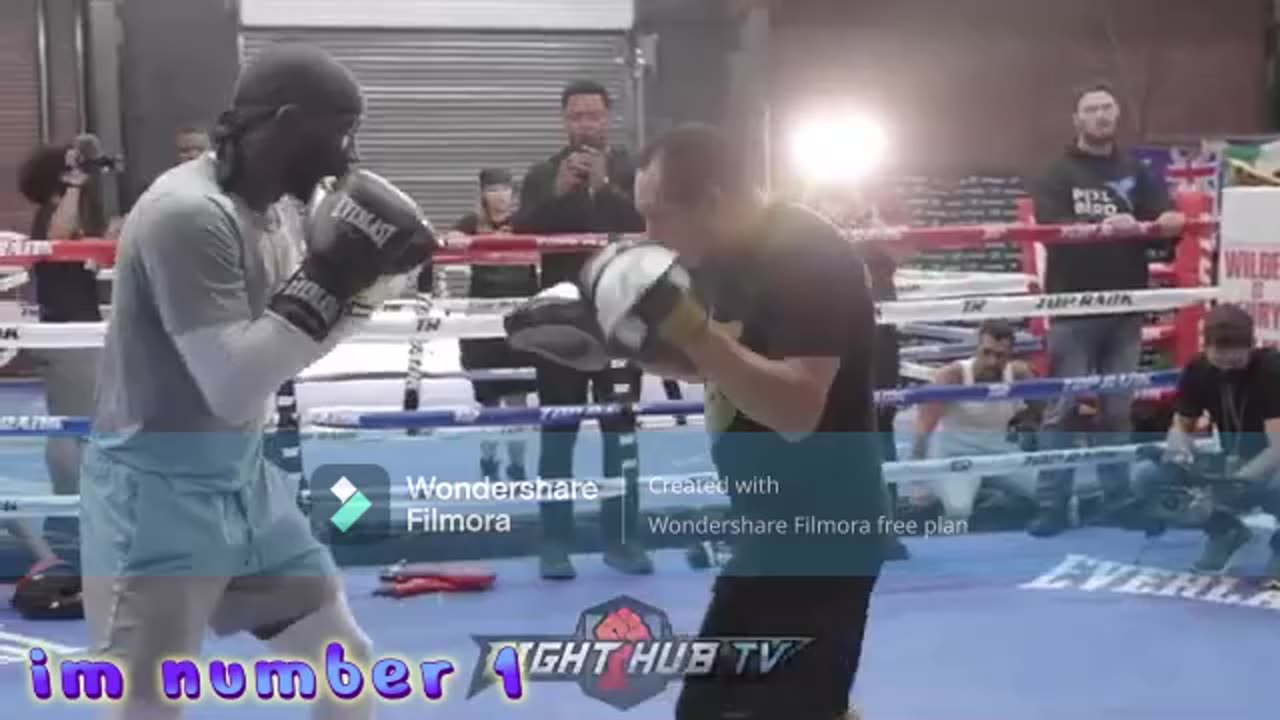 TERENCE CRAWFORD PAD WORK MASTERY