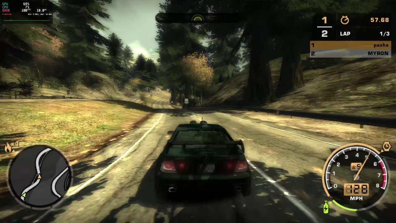 Pika os Nfs Most Wanted 2005 mini test