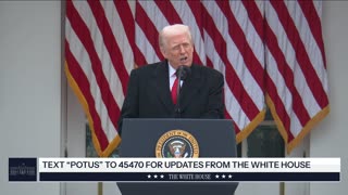 President Trump and The First Lady Participate in the Thanksgiving Turkey Pardoning