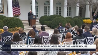President Trump and The First Lady Participate in the Thanksgiving Turkey Pardoning