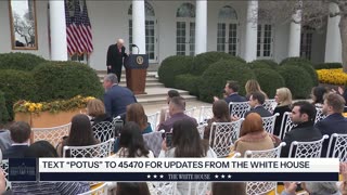 President Trump and The First Lady Participate in the Thanksgiving Turkey Pardoning