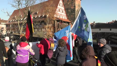 🔴 Live from Nuremberg: Demonstration by "Team Human Rights Nuremberg" | November 22, 2025