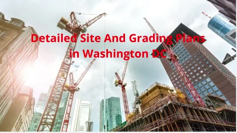 C.G. Williams Engineering LLC : Detailed Site And Grading Plans in Washington, DC