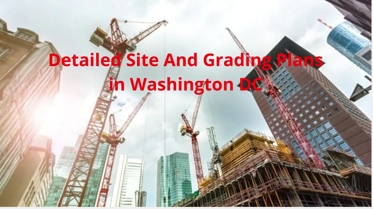 C.G. Williams Engineering LLC : Detailed Site And Grading Plans in Washington, DC