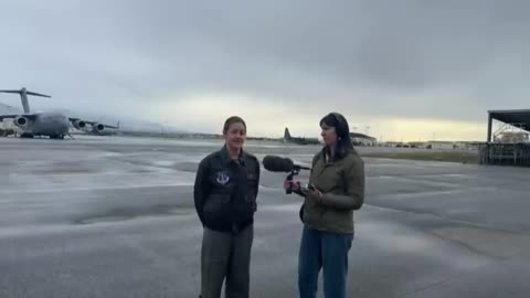 Hundreds in Alaska airlifted to safer ground after typhoon