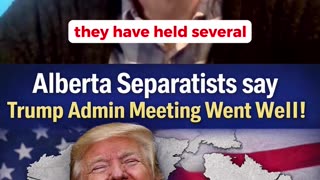 Trump Admin Meeting with Alberta Separatists. Adopting USA Currency discussed!