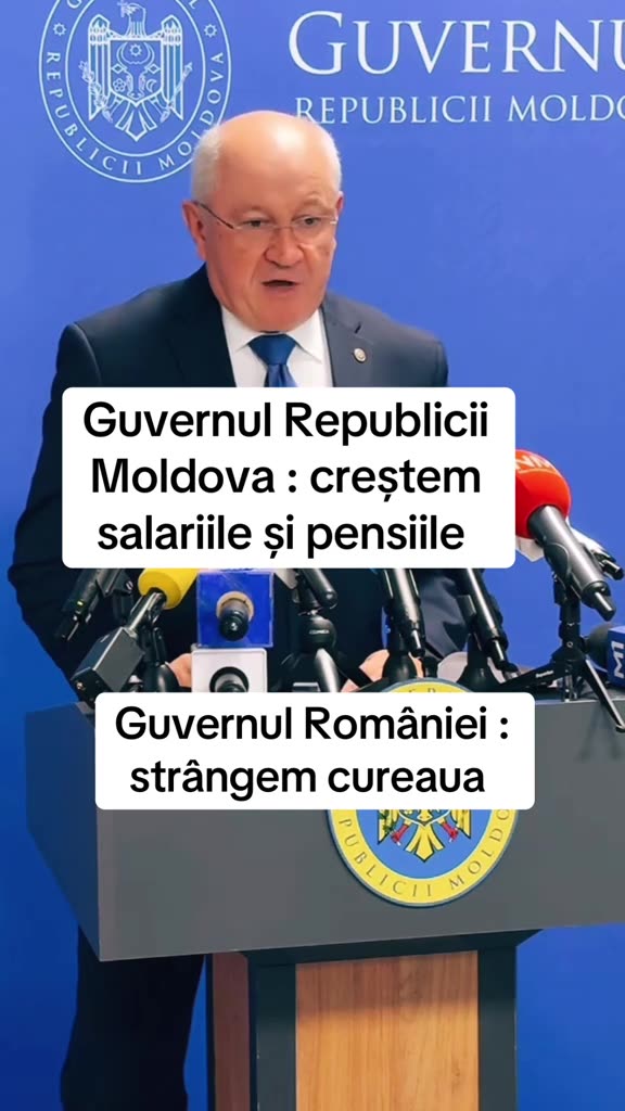 Premierul Moldovei anunță că va crește salariile și pensiile moldovenilor