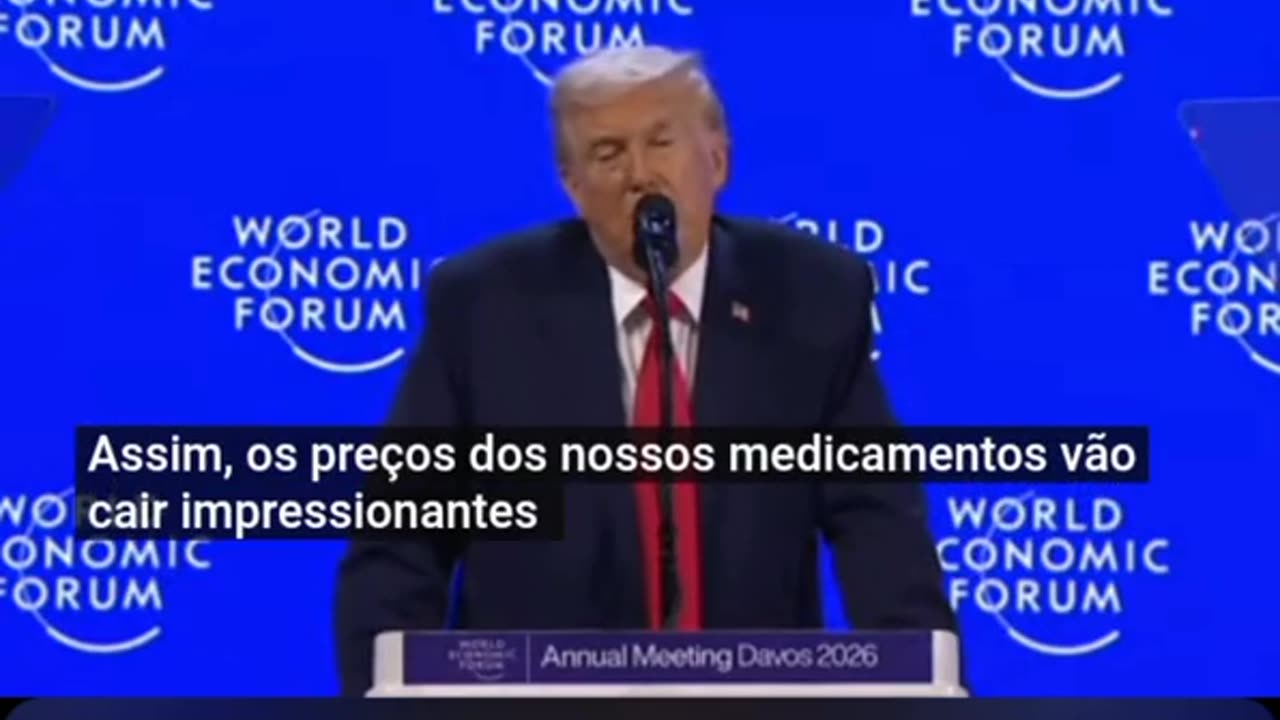MOMENTO HISTÓRICO: Presidente Trump chega ao Fórum Econômico Mundial 2026 em Davos - Economia Global e Geopolítica - AC15 - 2026/01/21.