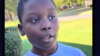 "I Don't have to worry about Guns" - Young Kid Thanks Trump for the National Guard - Hayley