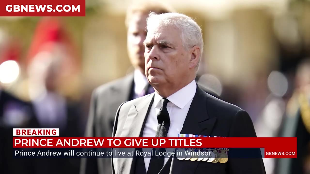 BREAKING: Prince Andrew DROPS Duke of York royal title over Epstein scandal