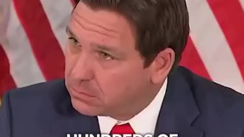 FLORIDA RON DESANTIS TELLS IT LIKE IT IS