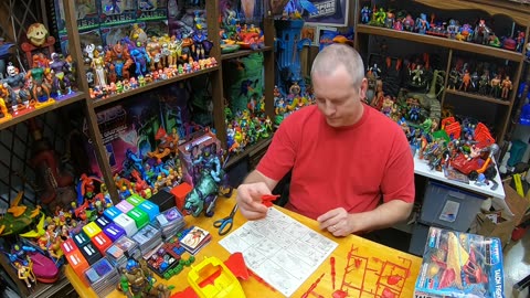 Opening And Assembling A 42 Year Old Vintage Masters Of The Universe Vehicle!