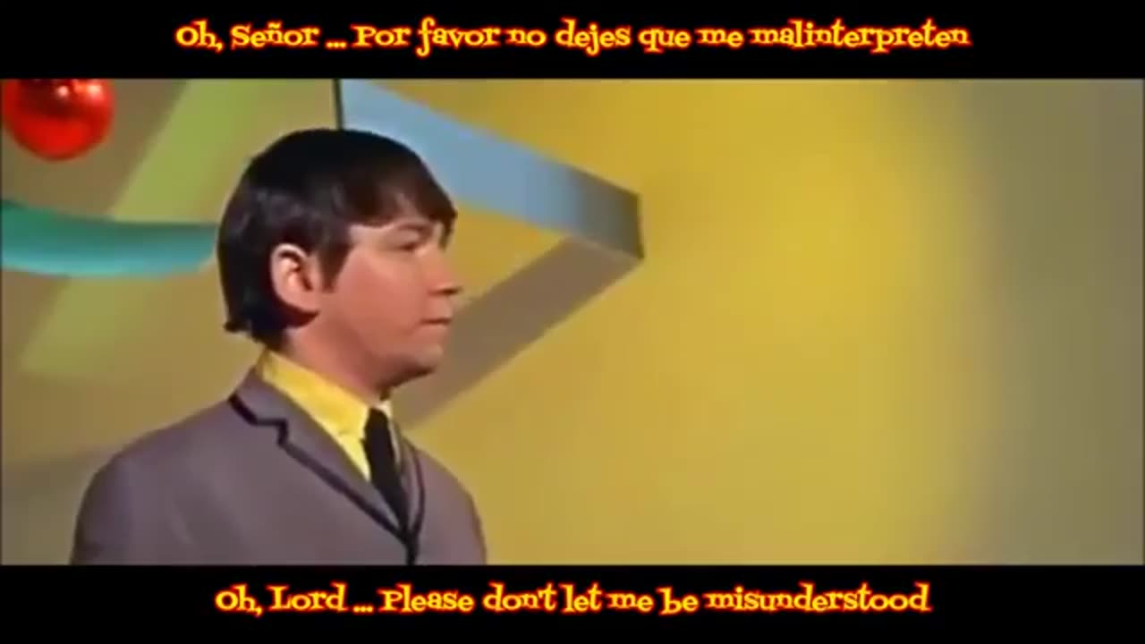 THE ANIMALS - Please dont let me be misunderstood (Subtítulos español-inglés)