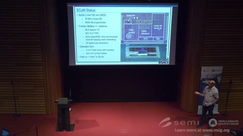 Dr. Kristofer Pister, Professor of EECS at UC Berkeley, Founder of Dust Networks presents all you need to know about Smart Dust, thousands of tiny sensors detecting movement and vibration.