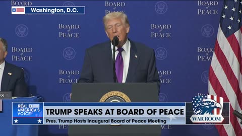 President Trump Hosts Inaugural Board Of Peace Meeting