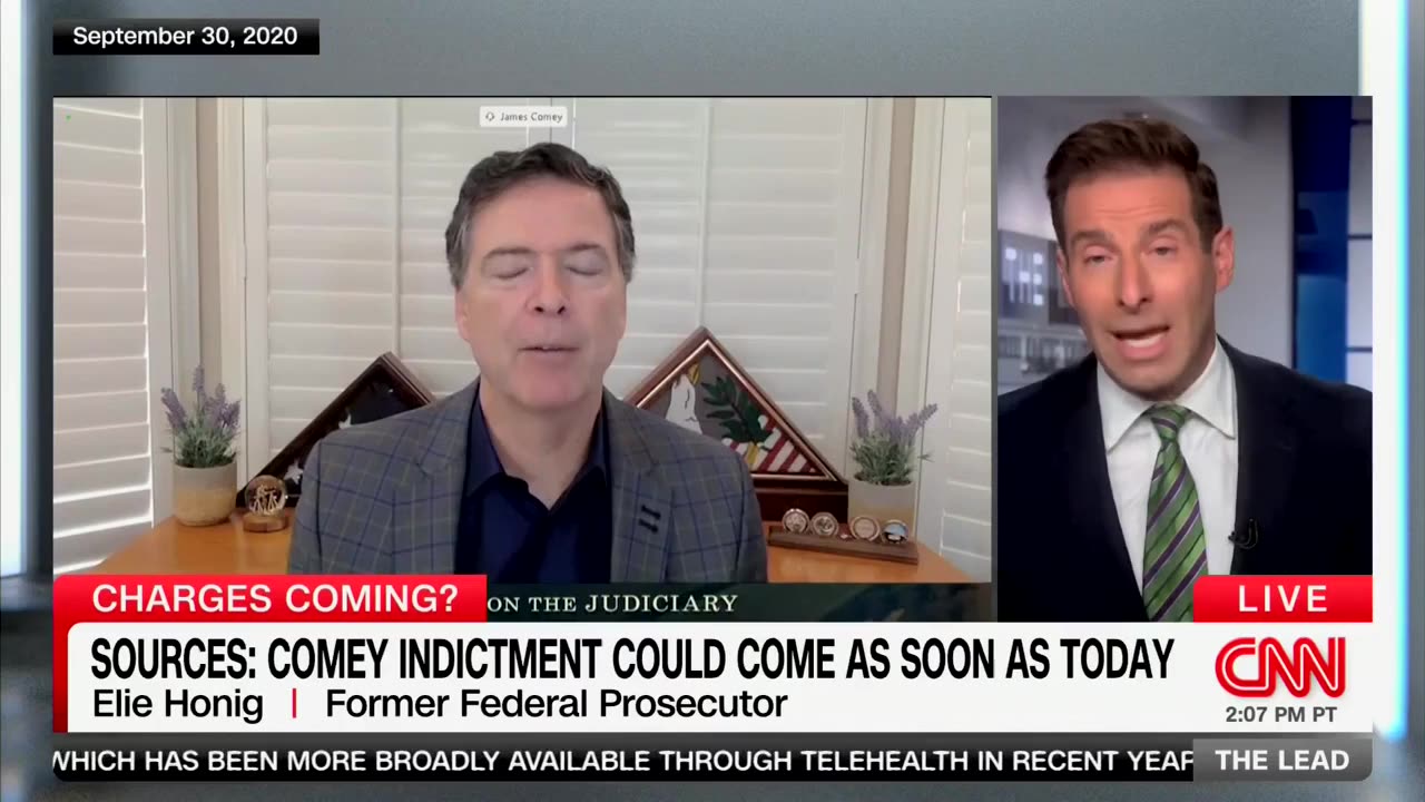 CNN’s Elie Honig Says Perjury Case Against Comey Faces Major Hurdles