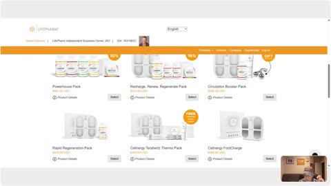 Sign Up Options In Life Pharm | A California Based Regeneration Wellness Company