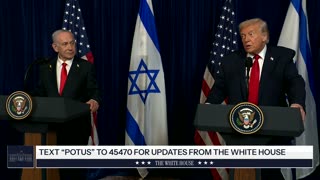 President Trump and the Prime Minister of Israel Deliver Remarks