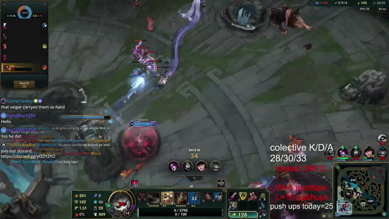 league of legend no comment