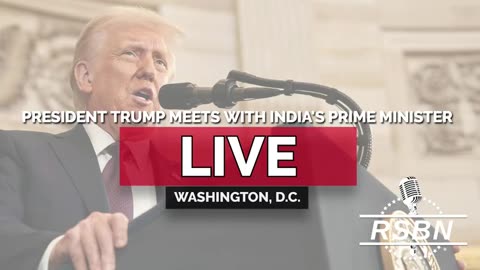 LIVE| President Donald J. Trump Holds a Press Conference with Indian Prime Minister Modi - 2/13/25