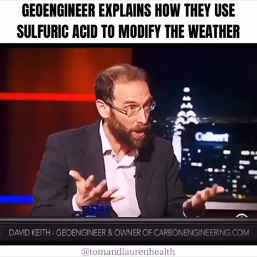 “Geo-Engineering- People are scared of talking about this”