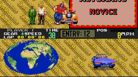 Mega Drive Longplay 152 Outrunners US