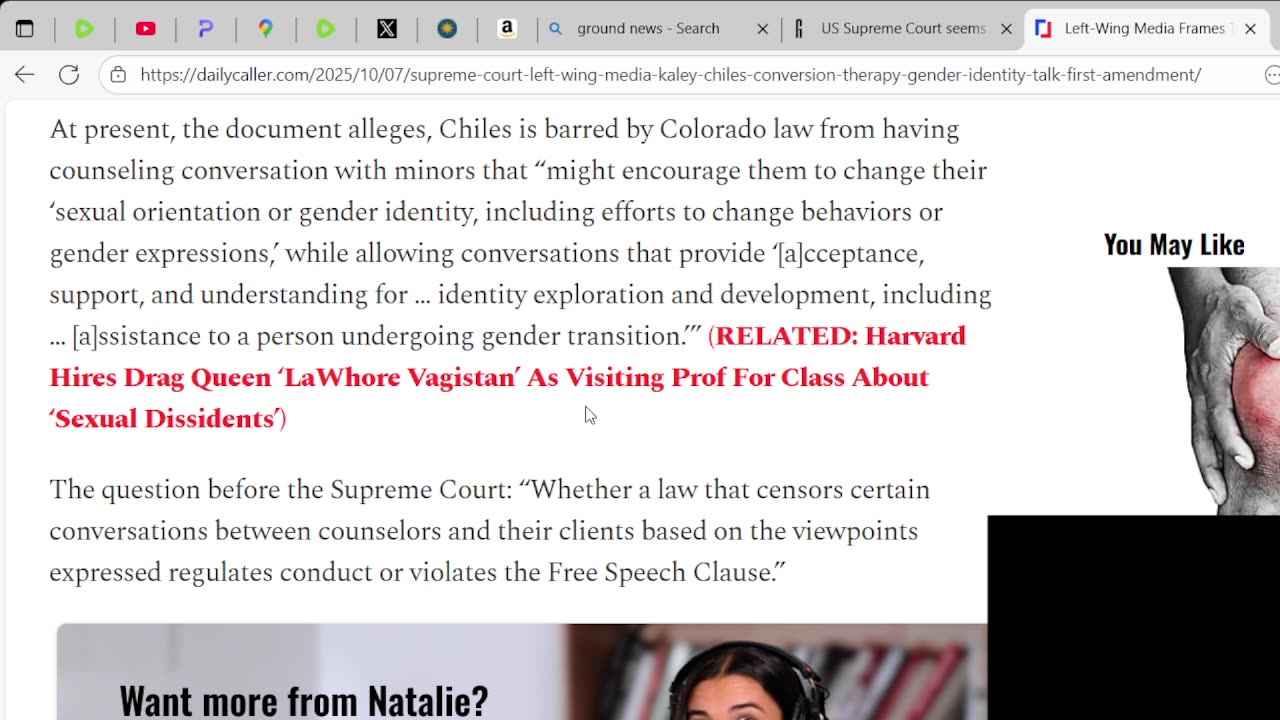 Telling the Truth is not CONVERSION THERAPY