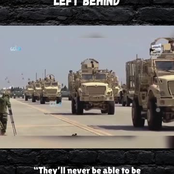 Taliban holds military parade with US equipment left behind in the withdrawal