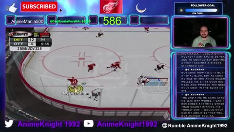 NHL 2K5 Season Mode – Detroit Red Wings | Late Night Hockey & Chill