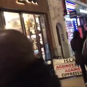 Oxford Street, London, has been taken over by Islamic preachers.